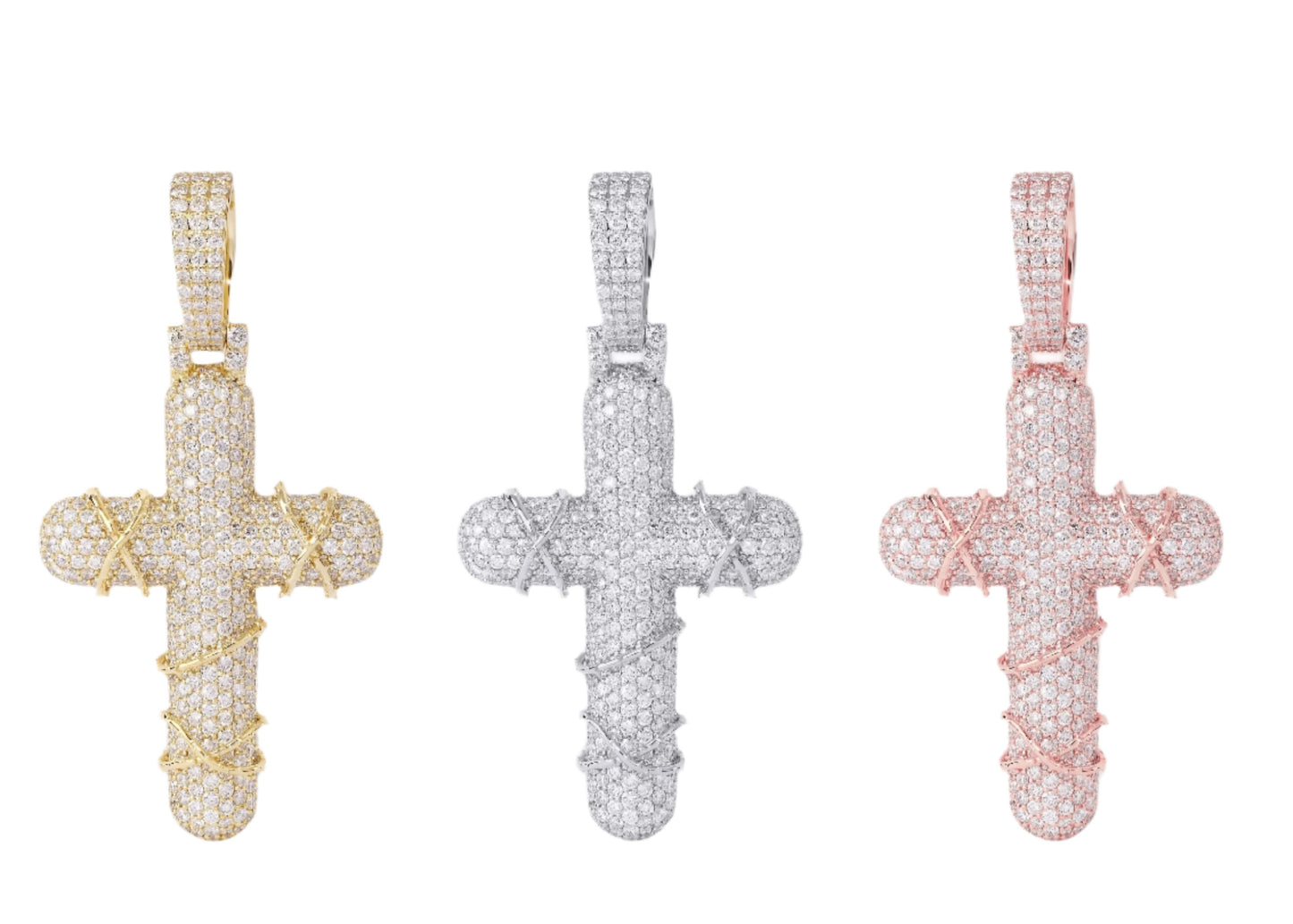 Diamond Cross Pendant