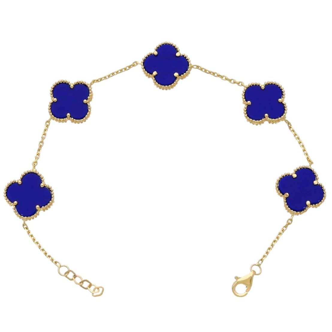 10k Clover Bracelet