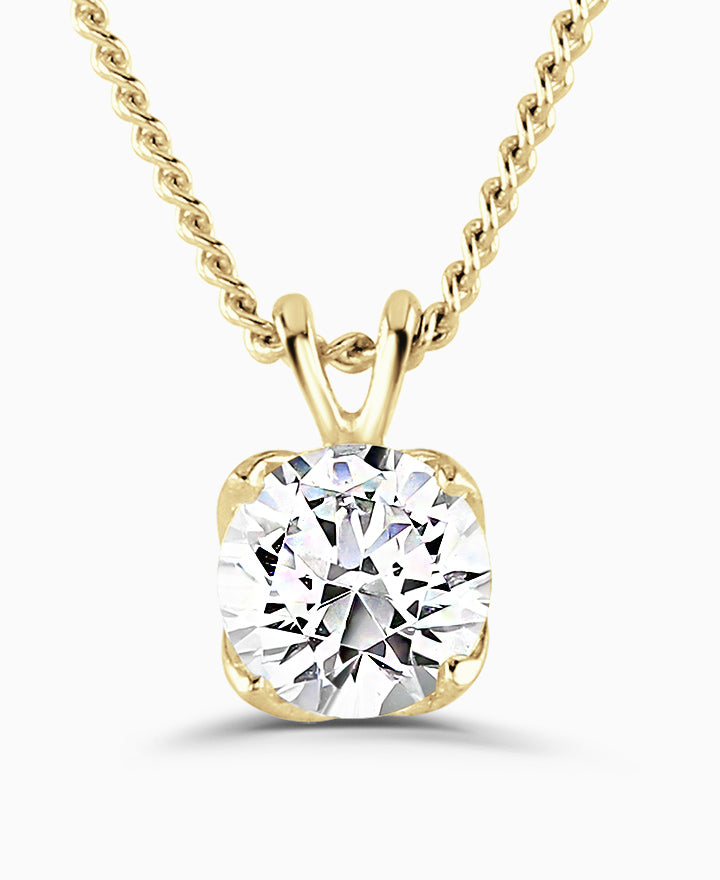 DIAMOND SOLITAIRE PENDANT