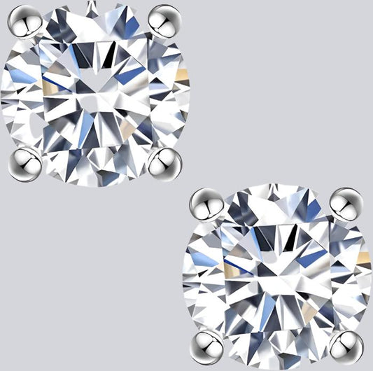 Moissanite Stud Earrings