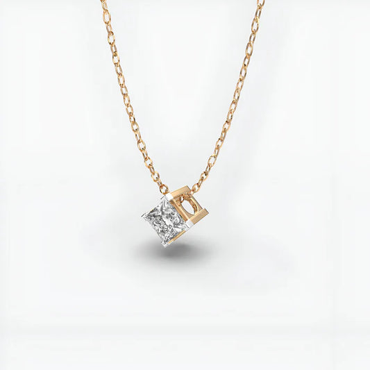 Princess Square Pendant